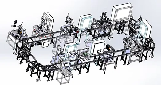 Brake Caliper Assembly Line