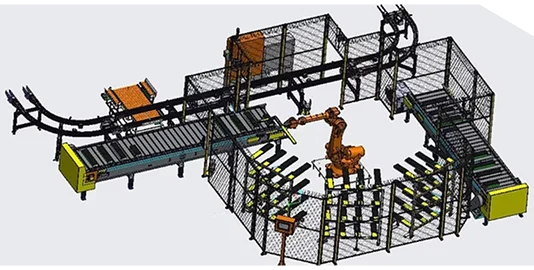 Mower Deck Queuing Cell